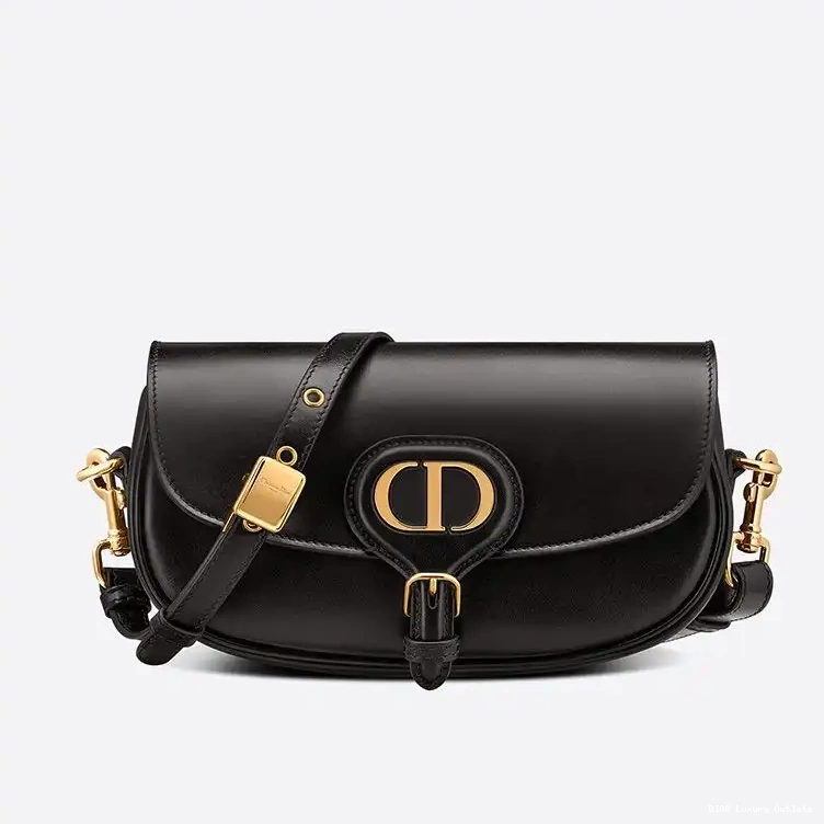 Cheap Bobby Box Black East-West Dior Bag Calfskin 0519 Luxury